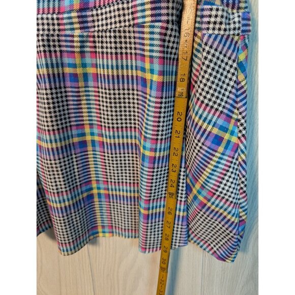 Torrid Babydoll Challis Plaid Tank Top Size 3 3X V-neck Multicolor Super Soft - Picture 5 of 6